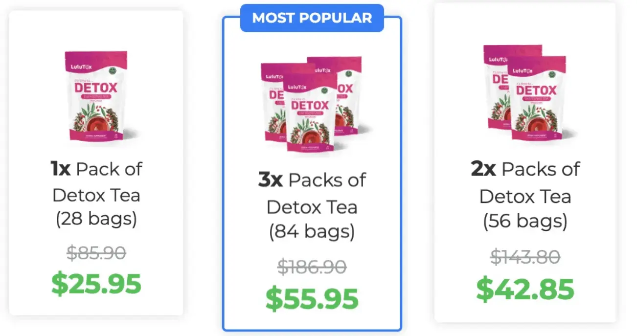 Lulutox Detox Tea Buy