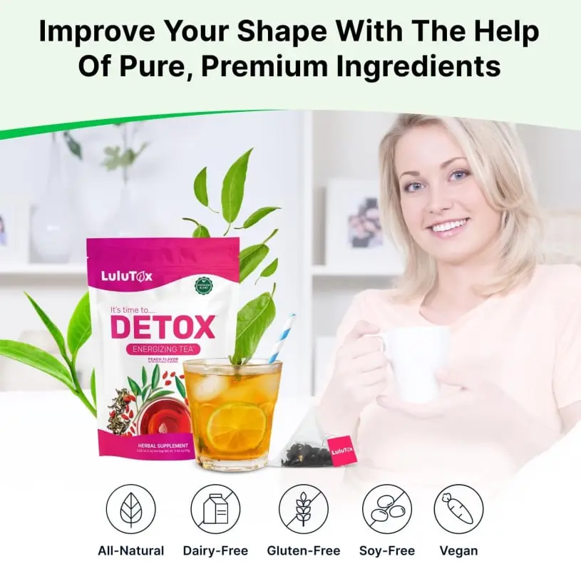 Lulutox Detox Tea Powder